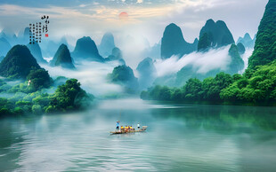 桂林山水画