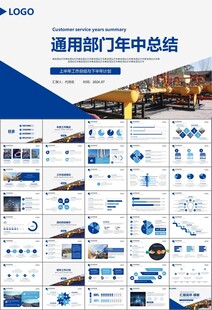 燃气天然气公司工作汇报PPT