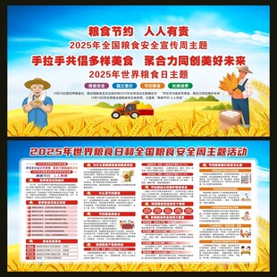 世界粮食日宣传栏