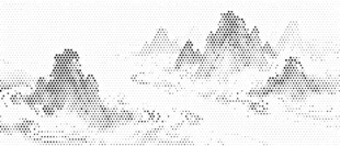 水墨山水意境图