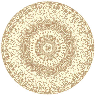 圆形古典纹样