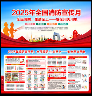 2025消防安全日海报