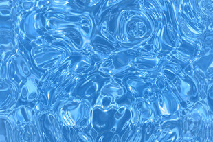 蓝色水波纹理背景