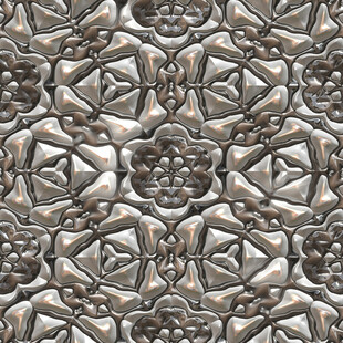 金属质感几何图案纹理