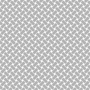 矢量竹编纹四方连续无缝图案