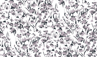 蓝白花卉图案纹理背景