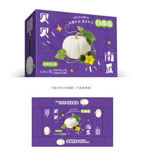 白贝贝南瓜设计