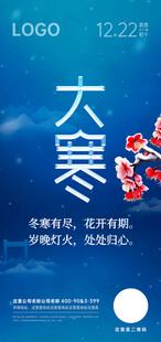 大寒海报