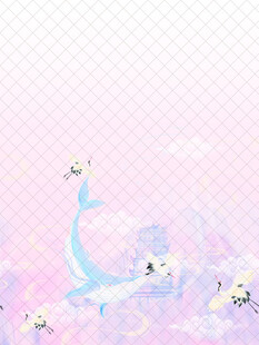 梦幻海底鲸鱼与气泡场景