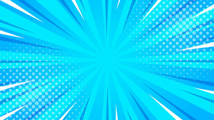 蓝色放射状渐变背景图案