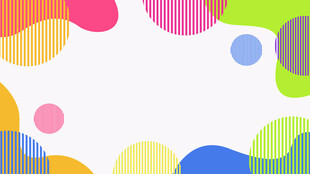 多彩几何图案背景