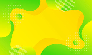 黄绿渐变抽象背景图案