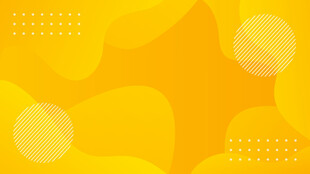 黄色几何抽象背景图案