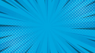 蓝色放射状渐变背景图