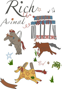 丰富动物插画元素集合