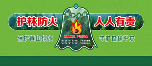 森林防火警示牌