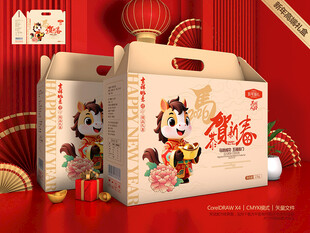 新年礼盒 年货包装
