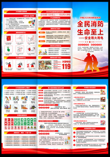 2025年全国消防月折页