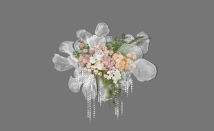 唯美花卉装饰花束