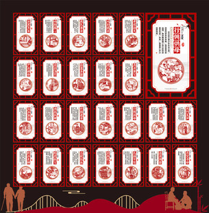 二十四孝展板