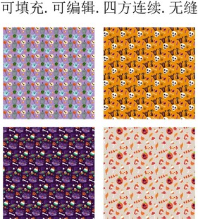 卡通女巫    万圣主题节贴纸