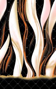 彩色条纹图案纹理