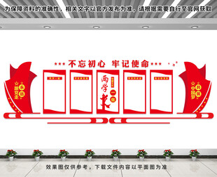 两学一做文化墙