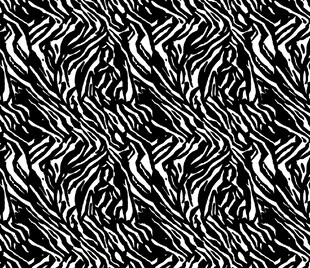 黑白几何线条抽象图案