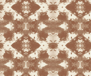 复古棕白几何花纹图案