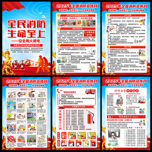 2025年119消防展板