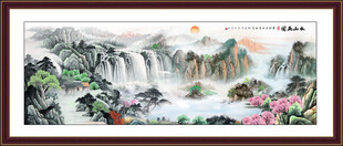 大厅山水画