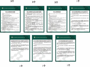 生物科技车间操作规程制度