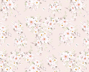 粉色花卉图案背景