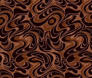 棕色抽象花纹图案