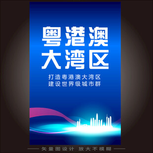 大湾区展板 大