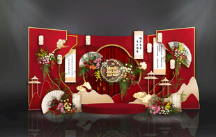 红色婚礼 红色主题婚礼 红色系