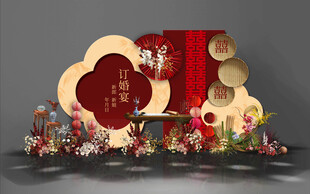 红色婚礼 红色主题婚礼 红色系
