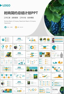 葡萄庄园新疆葡萄葡萄酒PPT