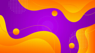 炫彩流体渐变抽象背景图