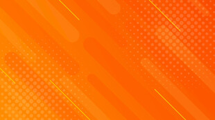 橙色渐变动感线条背景图