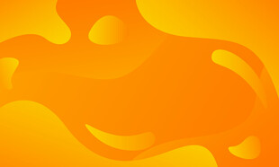 橙黄色抽象火焰图案