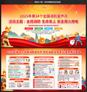 2025年消防安全宣传