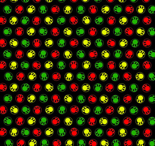 多彩水果图案背景纹理