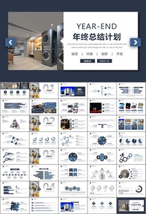 家电电器行业工作总结ppt模板