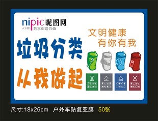 垃圾分类海报