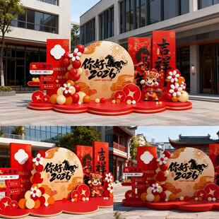 马年新年春节美陈