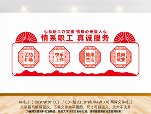 职工之家文化墙