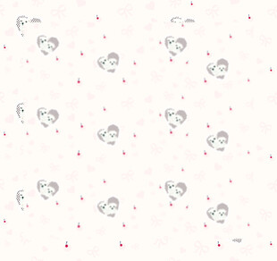 可爱卡通图案背景纹理