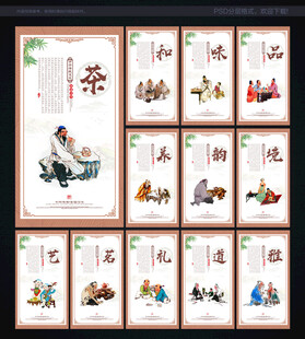 茶文化展板