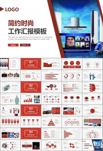 家电电器行业工作总结ppt模板